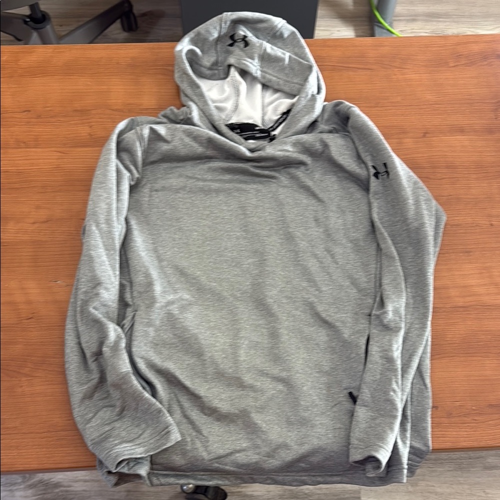 Under Armour Men's Light Gray Hoodie